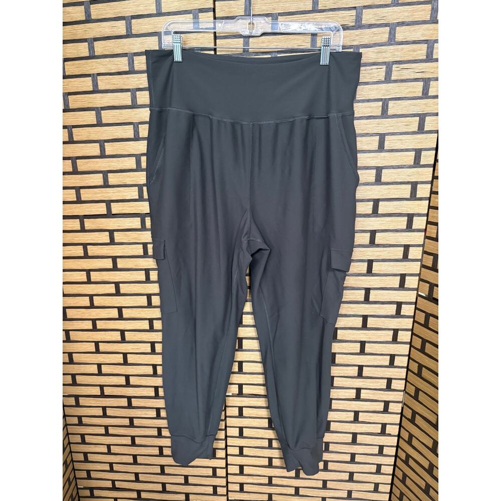 Old Navy Olive Green Powersoft Active High Rise Joggers Size Xl